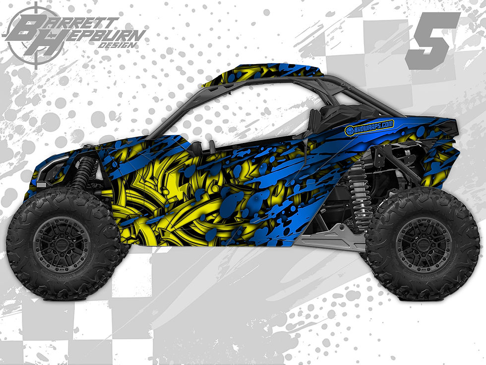 Thumbnail: Burner (Can-Am Maverick X3 Wrap Kit)