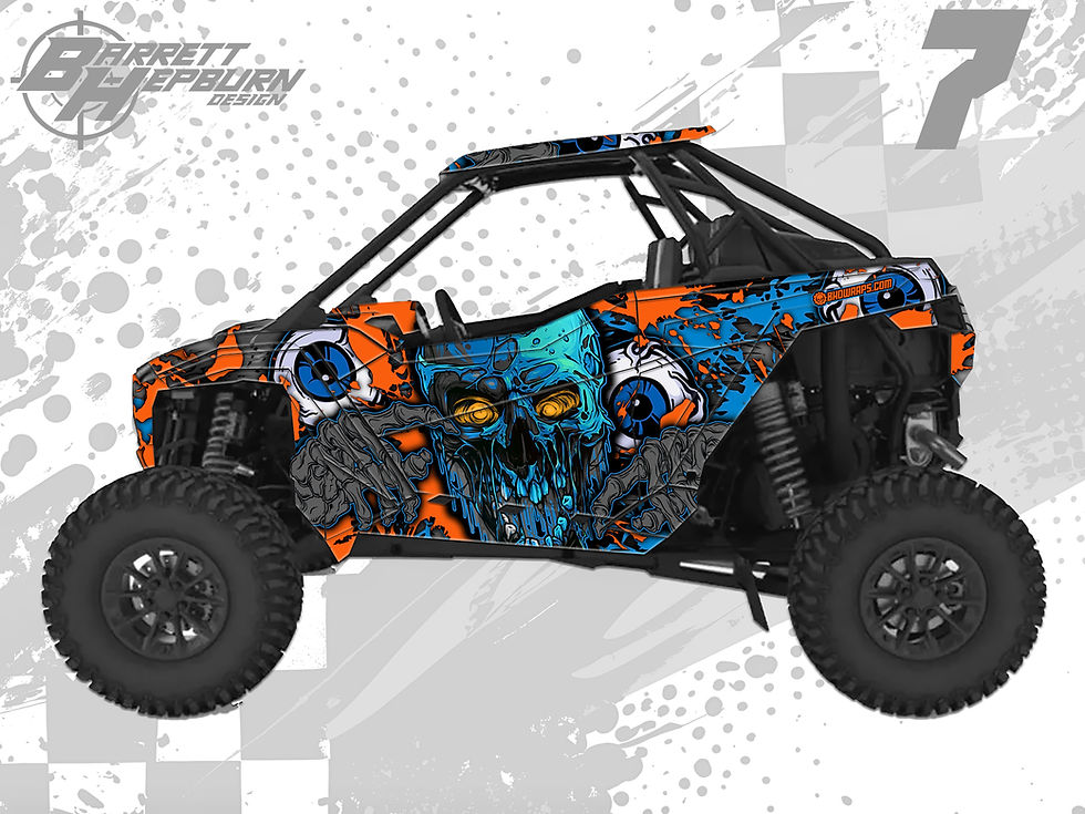 Thumbnail: Widow Maker (Polaris RZR Wrap Kit)