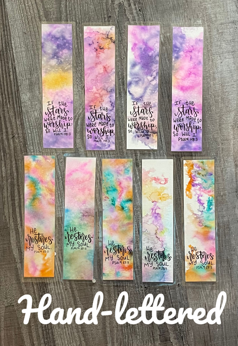 Thumbnail: Handpainted Bookmarks