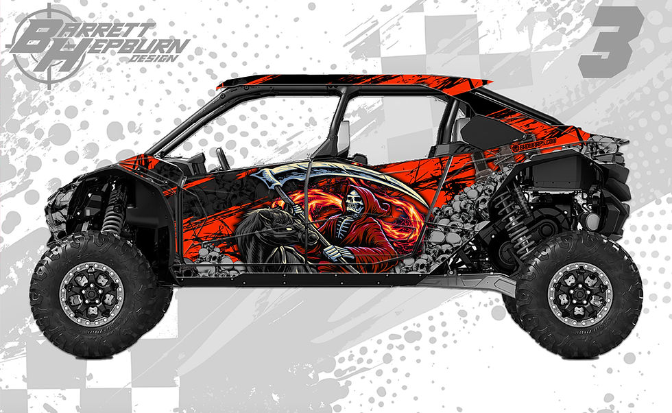 Thumbnail: Reaper (Kawasaki Teryx5 H2 Wrap Kit)