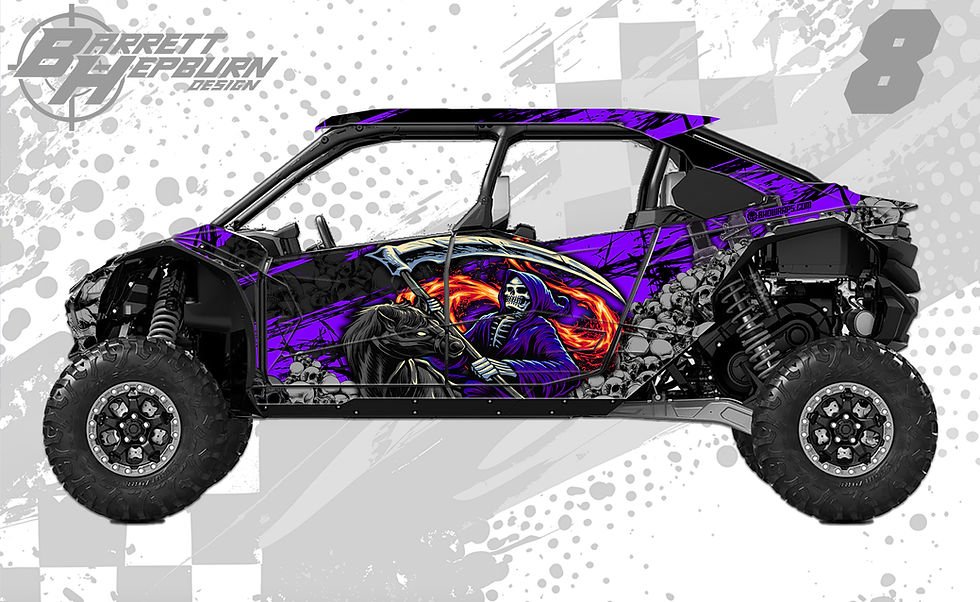 Thumbnail: Reaper (Kawasaki Teryx5 H2 Wrap Kit)
