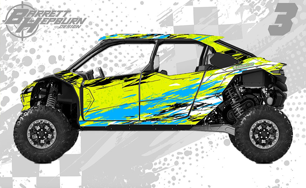 Thumbnail: Freestyle (Kawasaki Teryx5 H2 Wrap Kit)