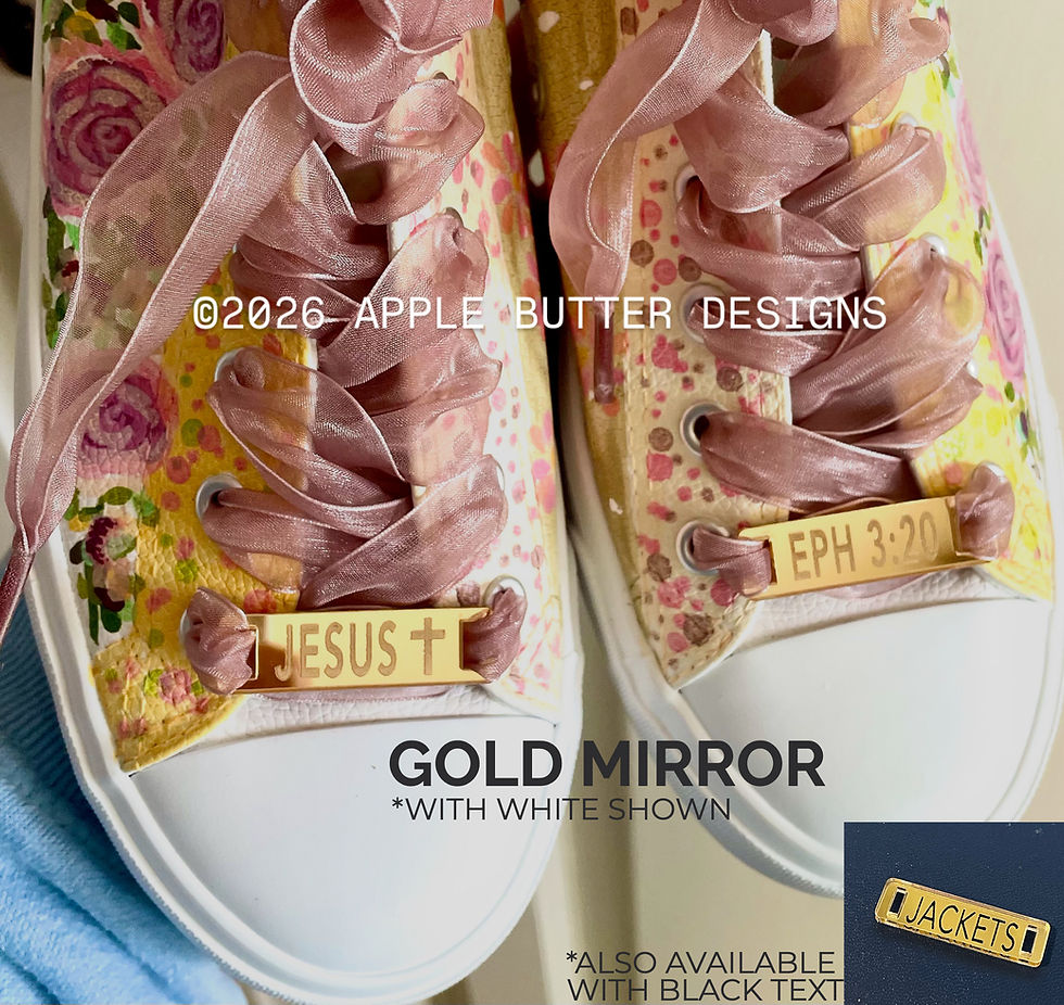 Thumbnail: School Spirit Shoelace Tags