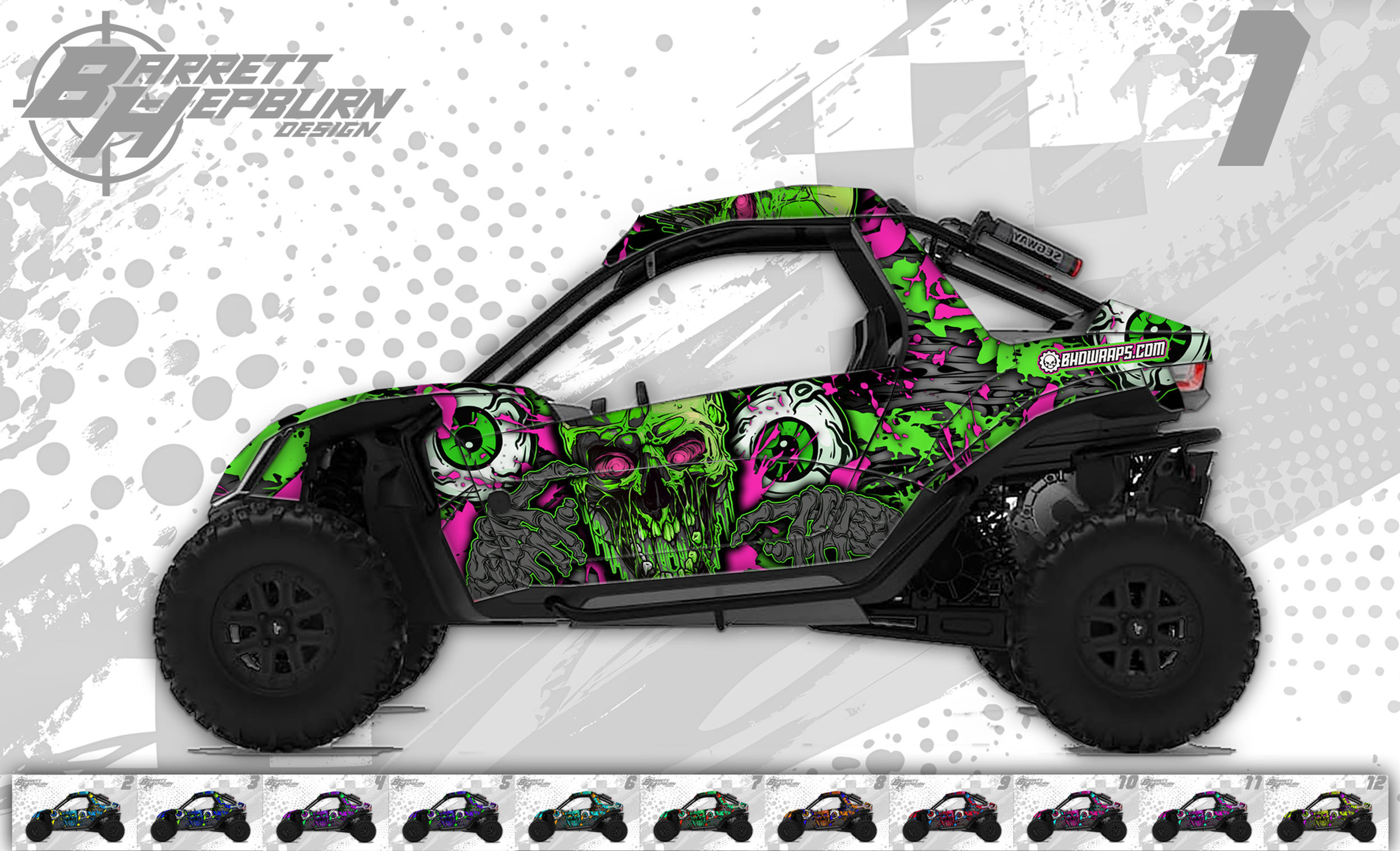 Widow Maker (Segway Villain Wrap Kit)