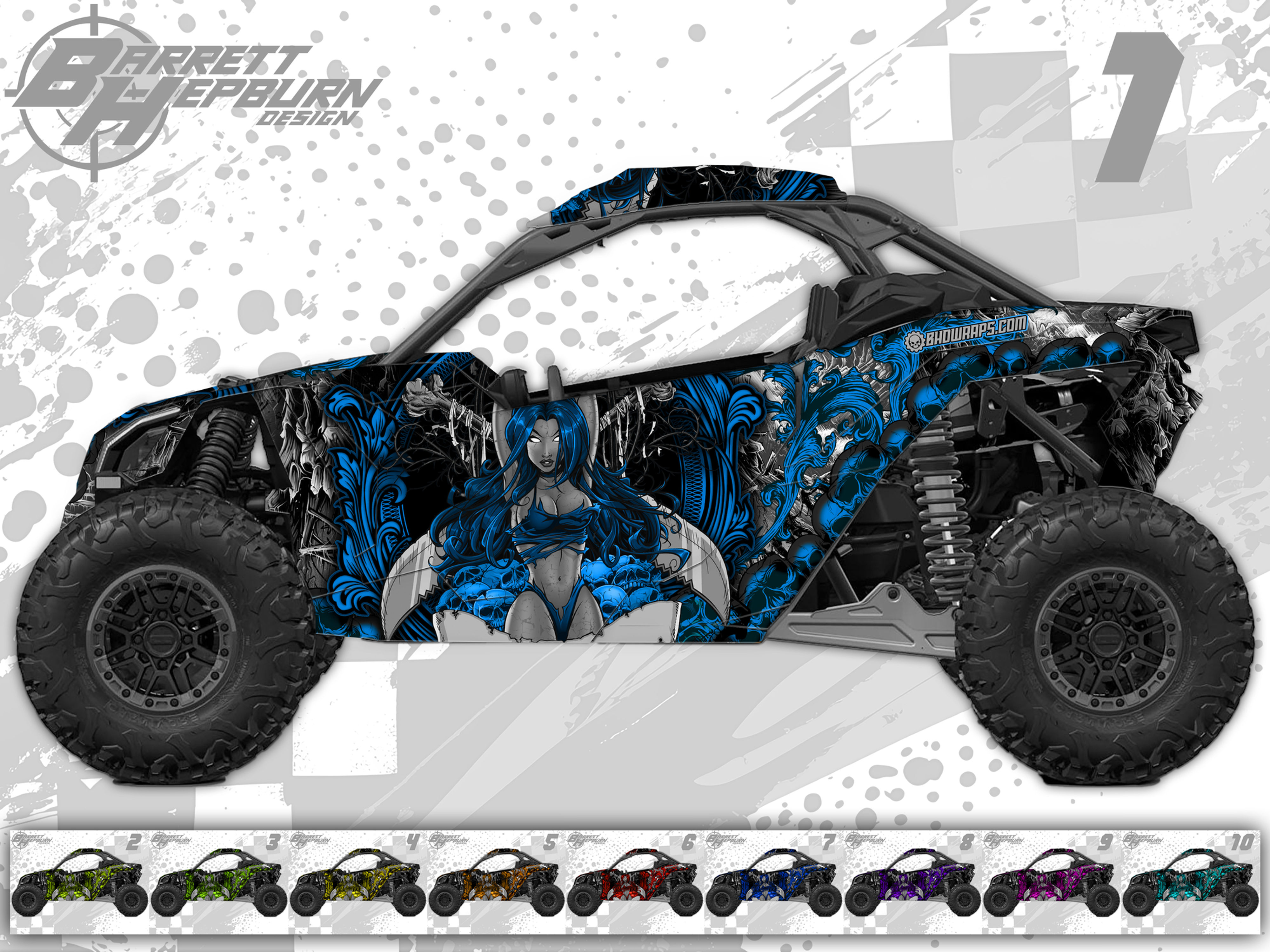 Signature Slayer (Can-Am Maverick X3 Wrap Kit)