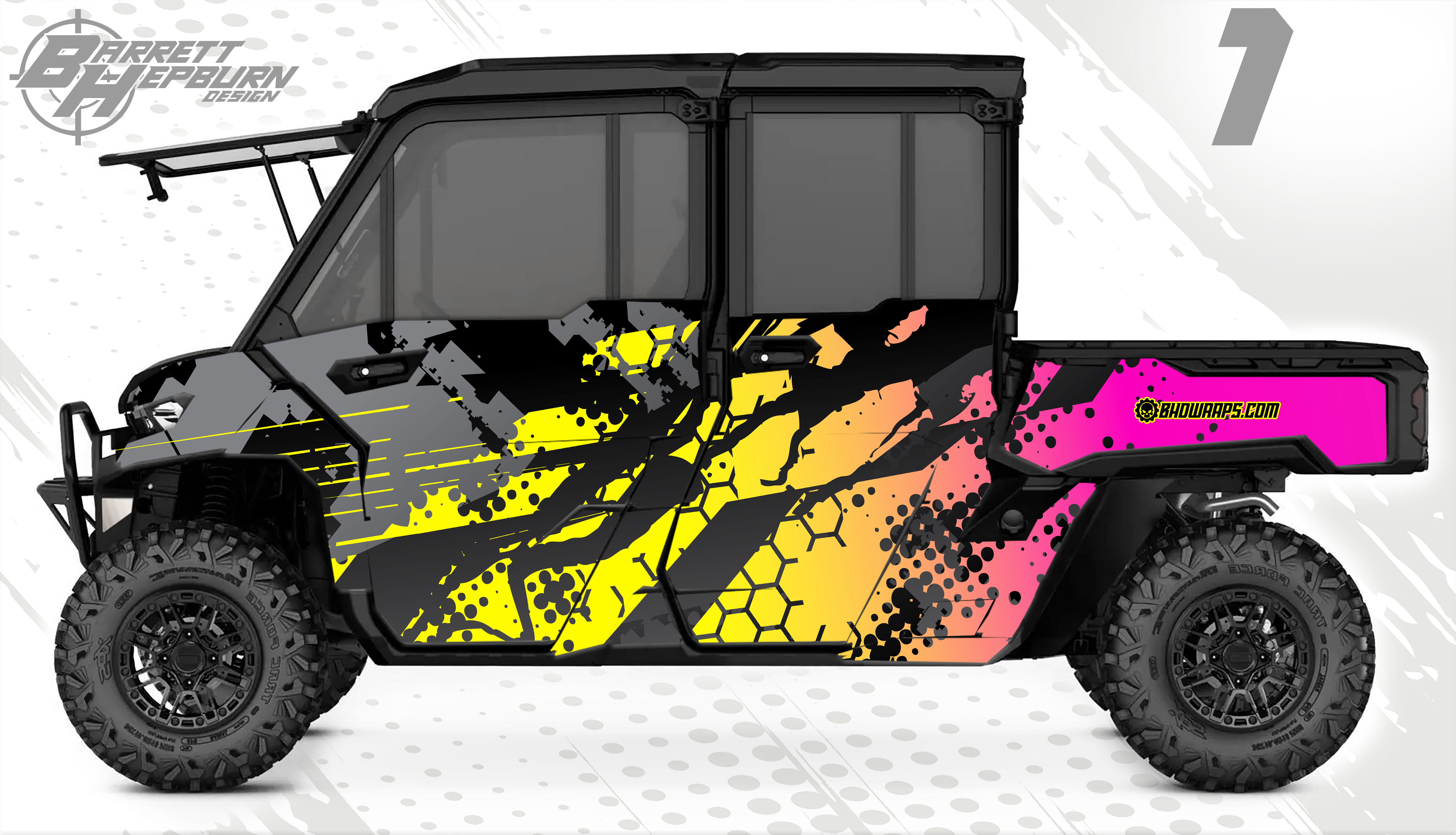 Live Wire (Can-Am Defender / Defender Max Wrap Kit)