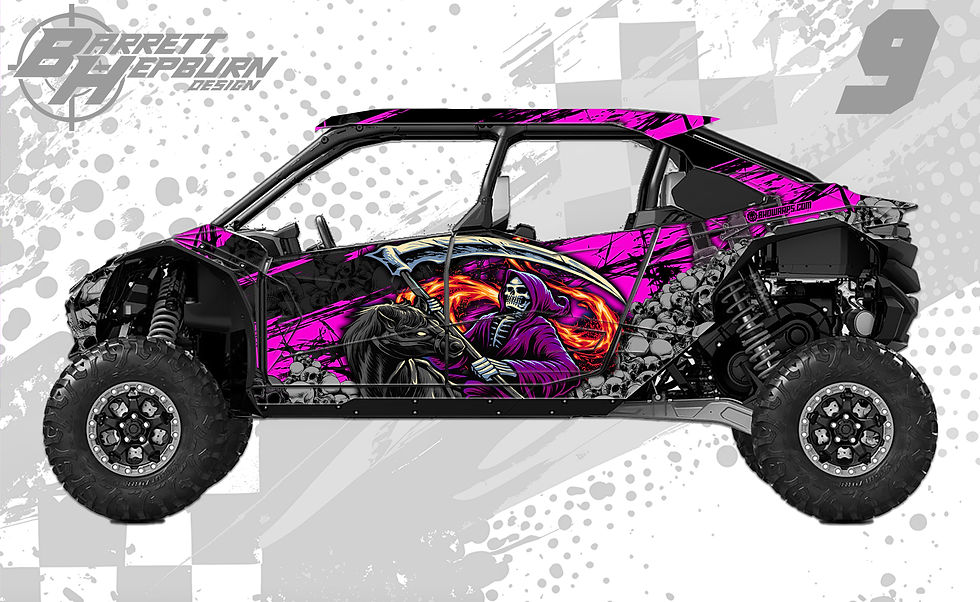 Thumbnail: Reaper (Kawasaki Teryx5 H2 Wrap Kit)