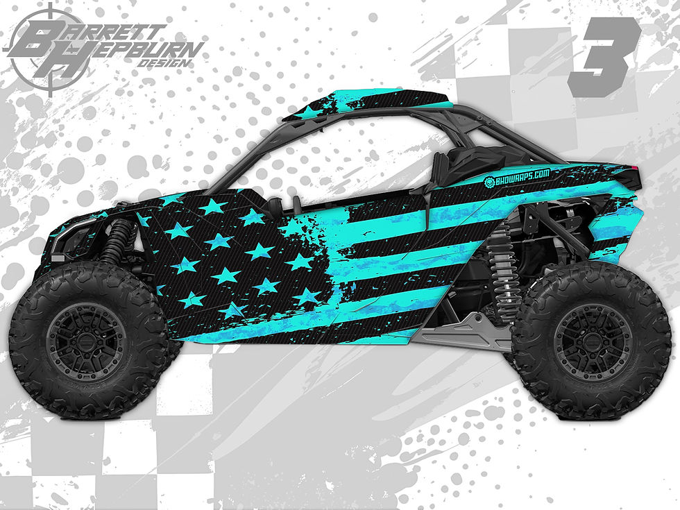Thumbnail: Ripper Flag (Can-Am Maverick X3 Wrap Kit)