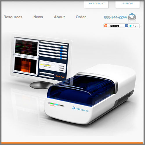 Sage Science Website