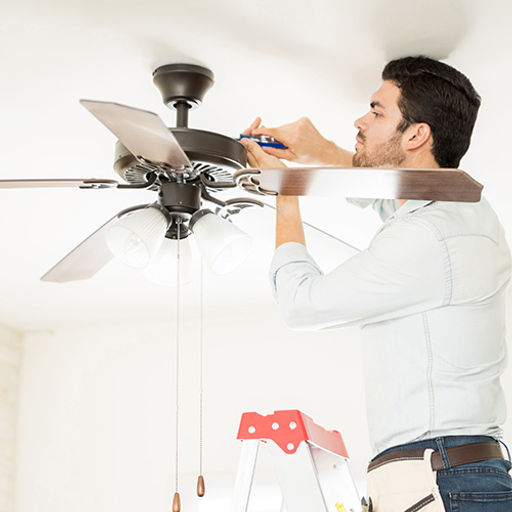 New Ceiling Fan Installation