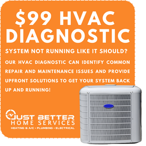 Just Better Special: $99 HVAC Diagnostic