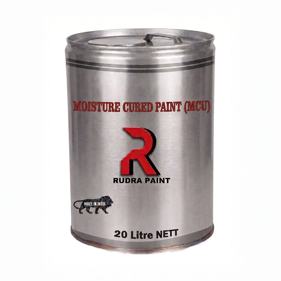 Moisture Cured Paint (MCU paint)