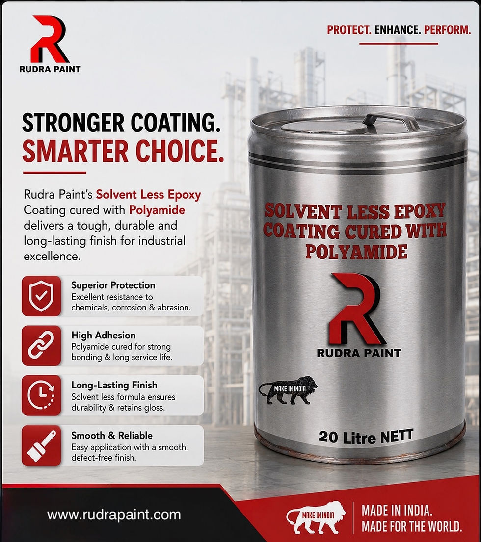 Solvent Less Epoxy Coating Cured With Polyamide

