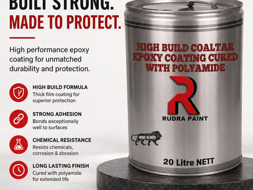 Self Priming Tolerant High Build Epoxy Coating Cured With Polyamide