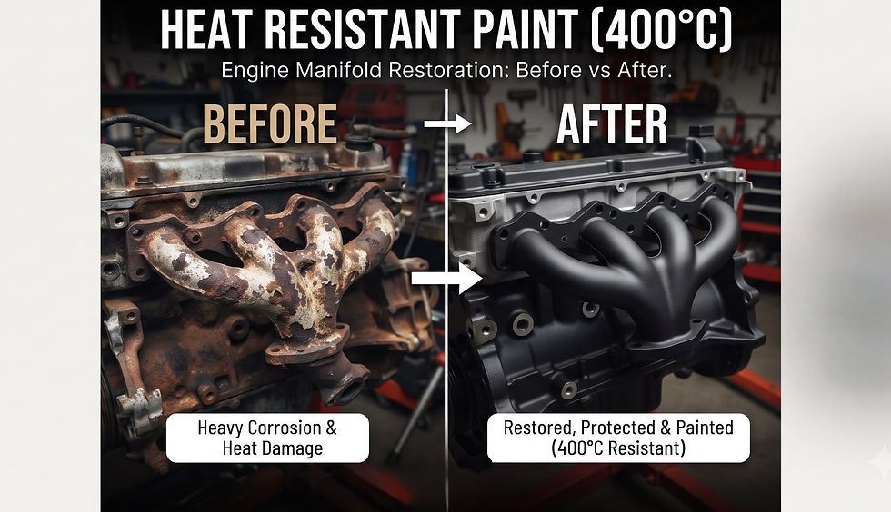 Heat Resistant Paint (200°C)