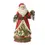 Thumbnail: Santa With Poinsettia Garland Figurine