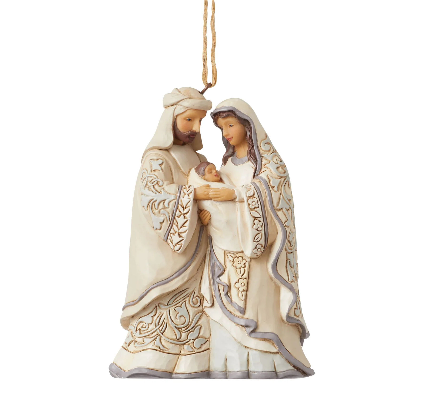 Woodland Holy Family Ornament