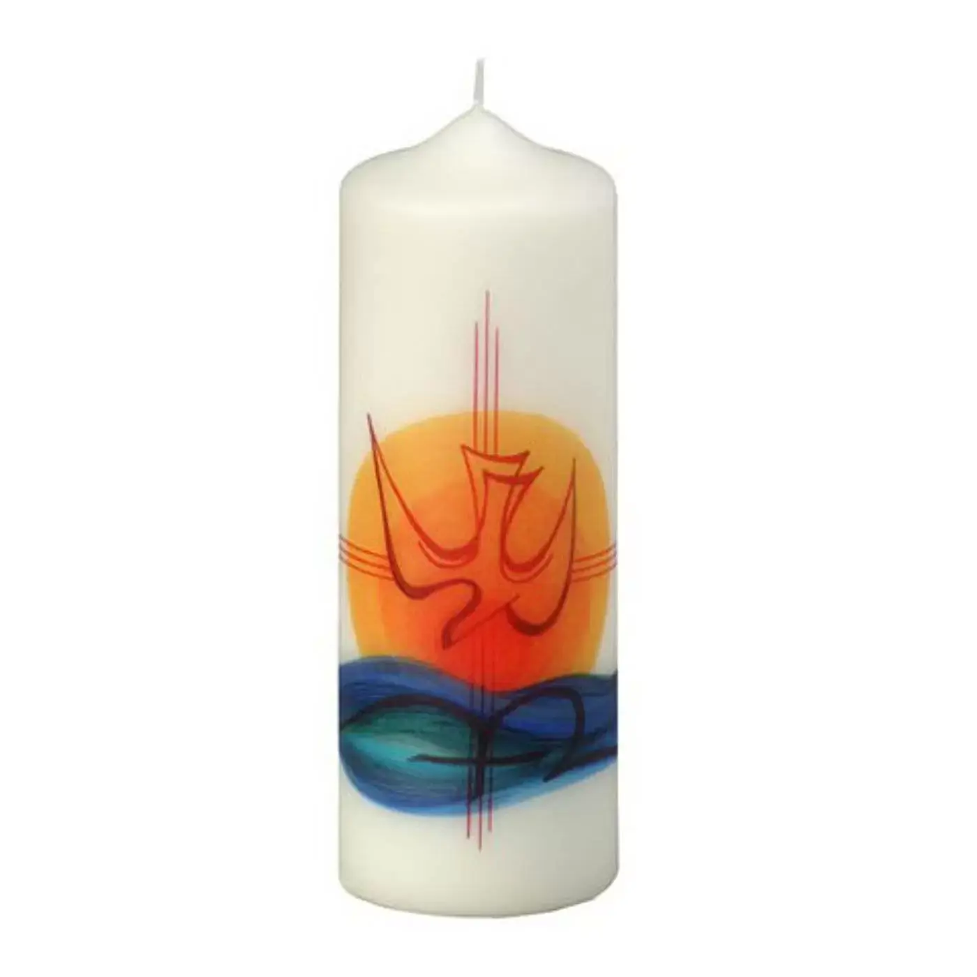 Dawning Candle with Dove