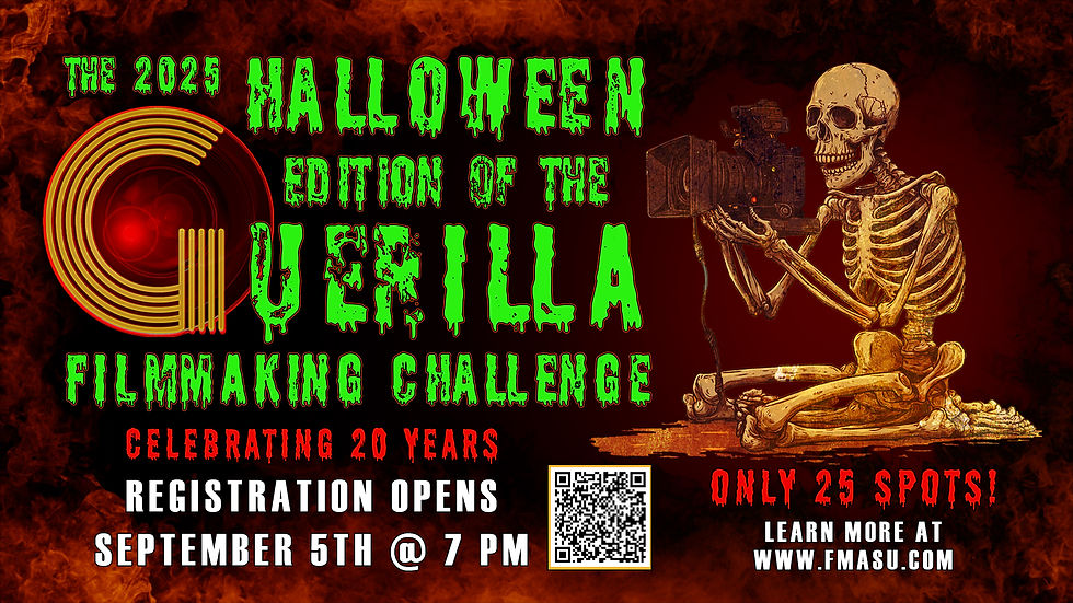 REGISTRATION: 2025 Halloween Edition of Guerilla | 20th-Anniversary