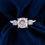 Thumbnail: Starlight Mossainite Wedding Ring (In Box) + Free Extra Ring