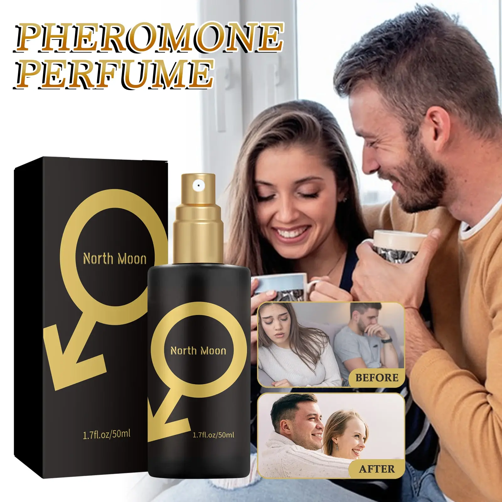 50ml Perfume Man Woman Fresh and Fragrant Long-Lasting in Addition to Odor Niche