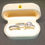 Thumbnail: 3-Piece Silver Diamond Square Wedding Ring Set + FREE BOX