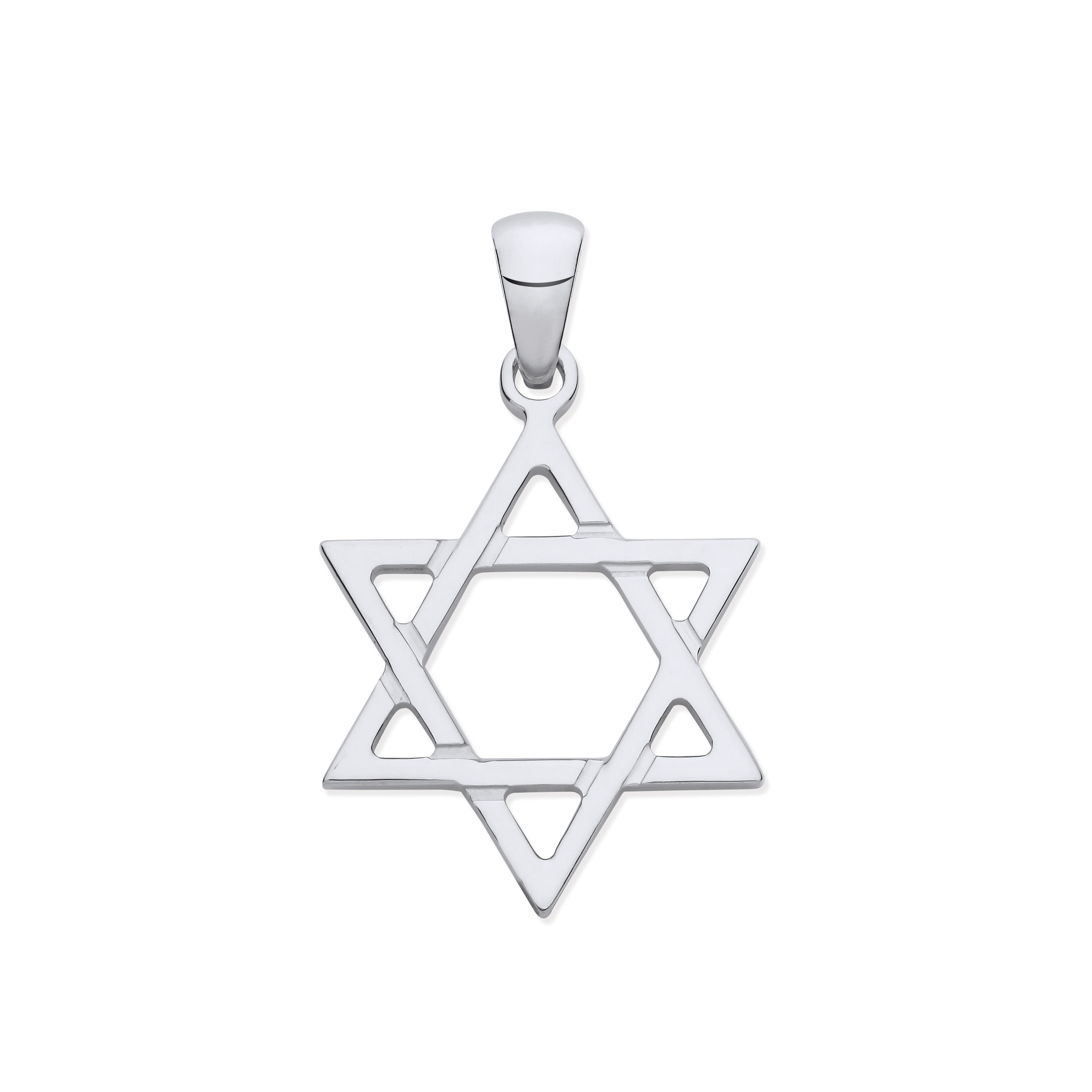 605 Large Star of David Pendant (Reversible)