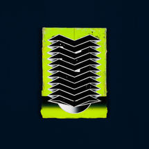 Bez názvu, 3 0x 20 cm, akryl a voskový pastel na desce, 2018-2023