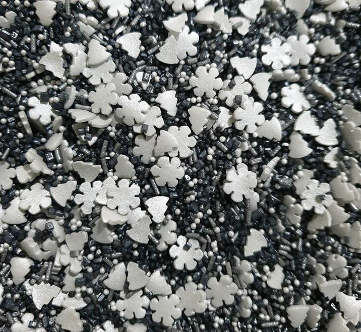 BLACK CHRISTMAS SPRINKLE MIX