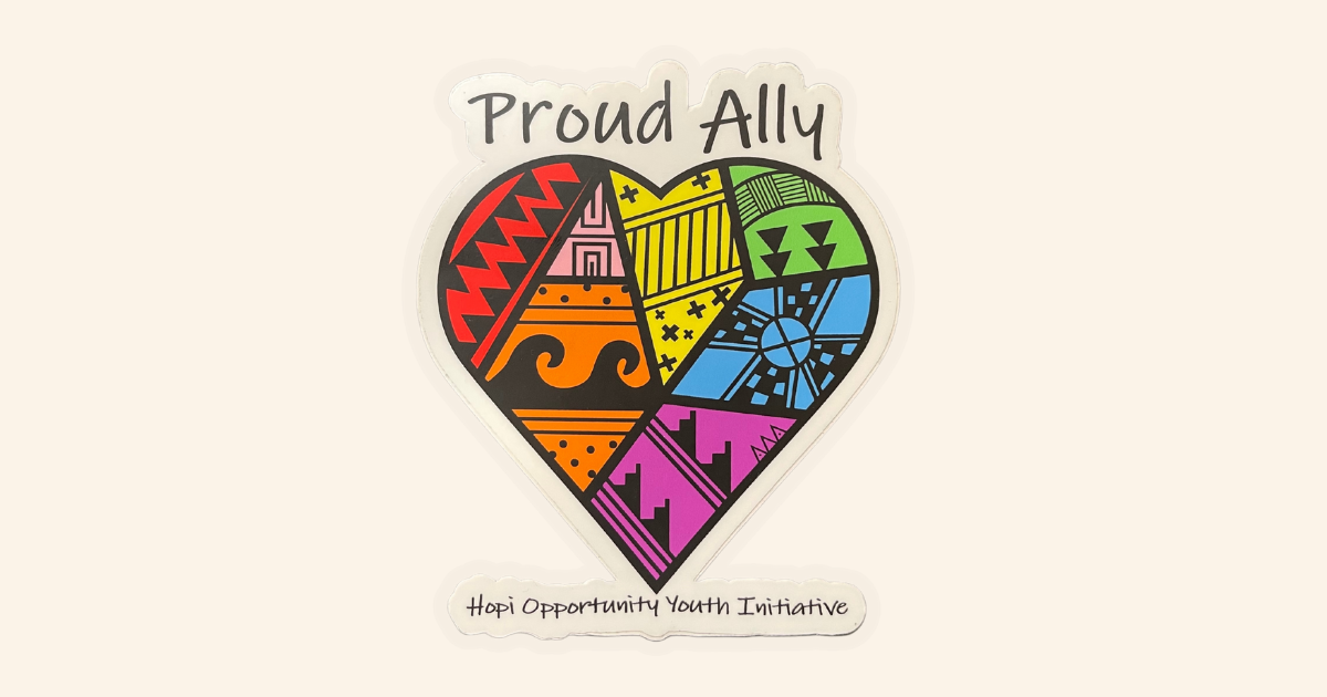 HOYI Proud Ally Sticker