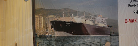 Naming ceremony QatarGas Q-Max vessels