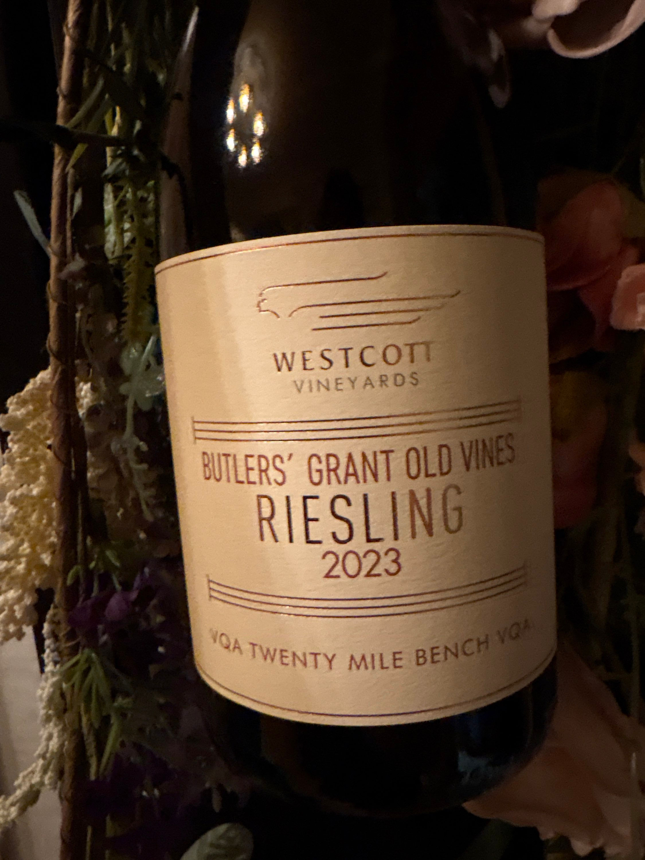 Westcott Vineyards Butlers' Grant Riesling