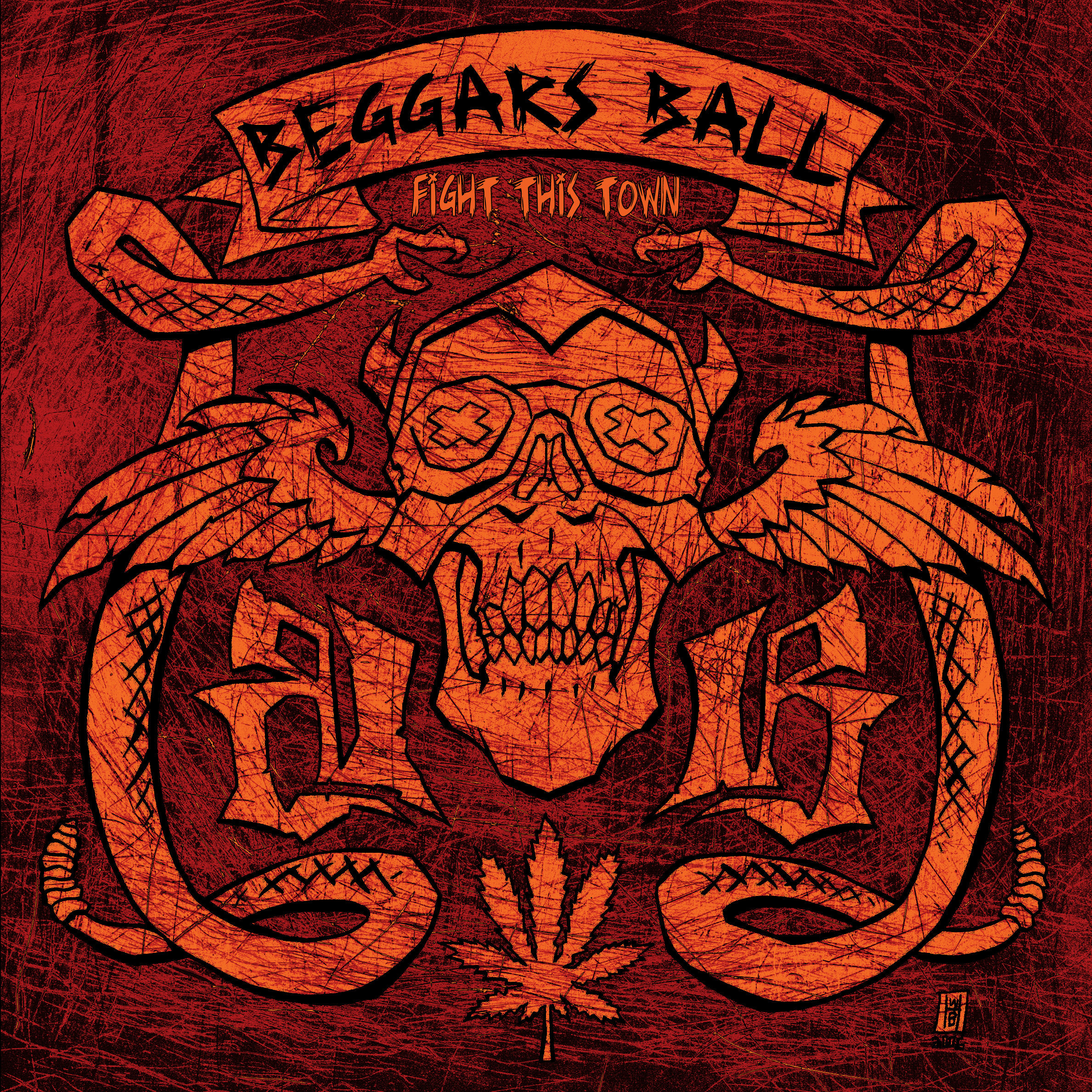 Beggars Ball - Fight This Town CD (Re-Issue)