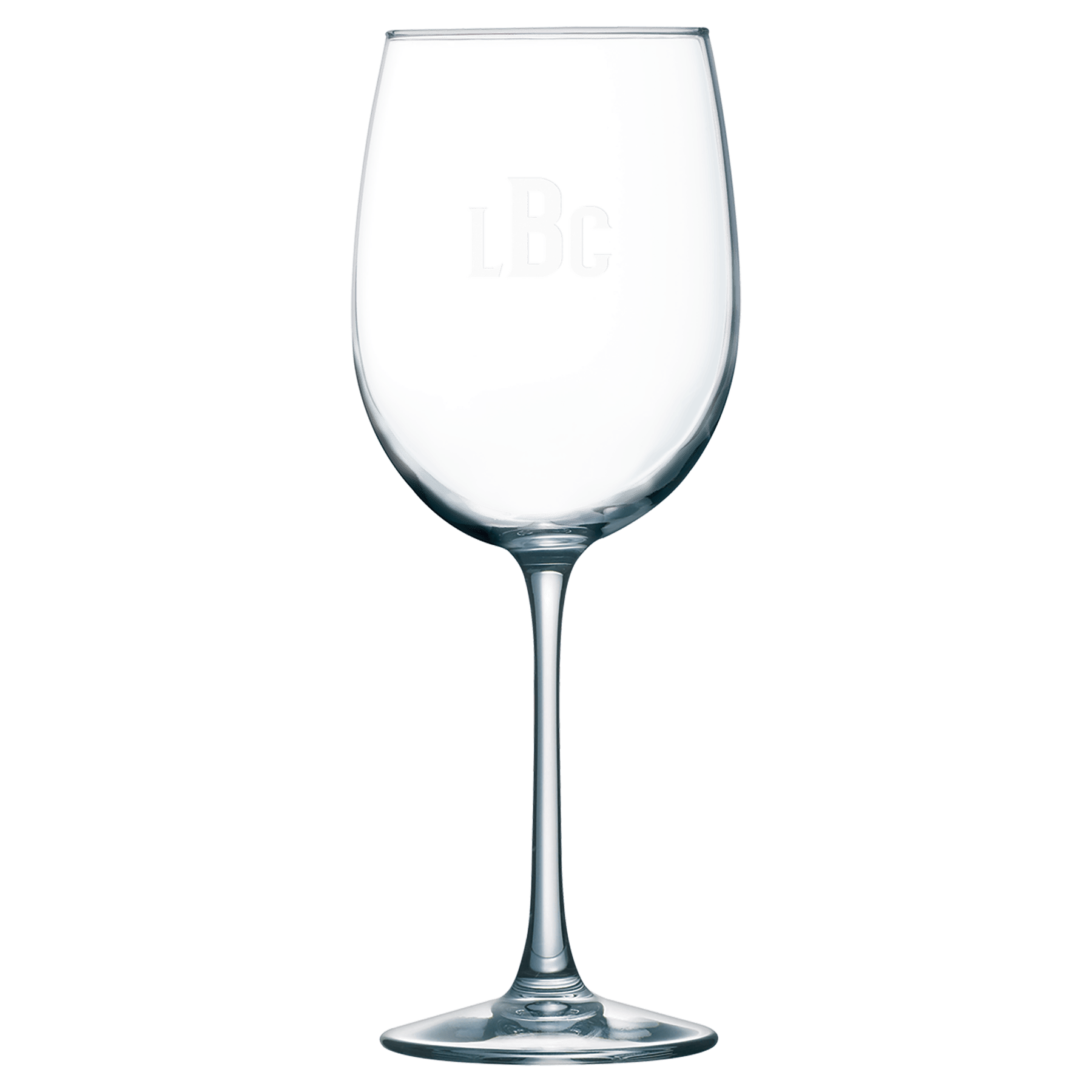 Engraved Polar Camel Wine Glass – 19 oz, Clear