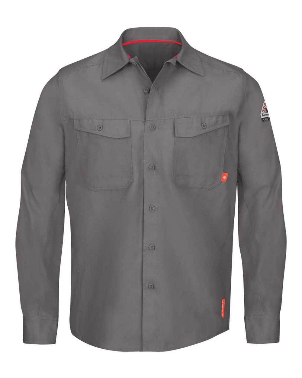 Bulwark QS40 iQ Endurance FR Work Shirt in Grey