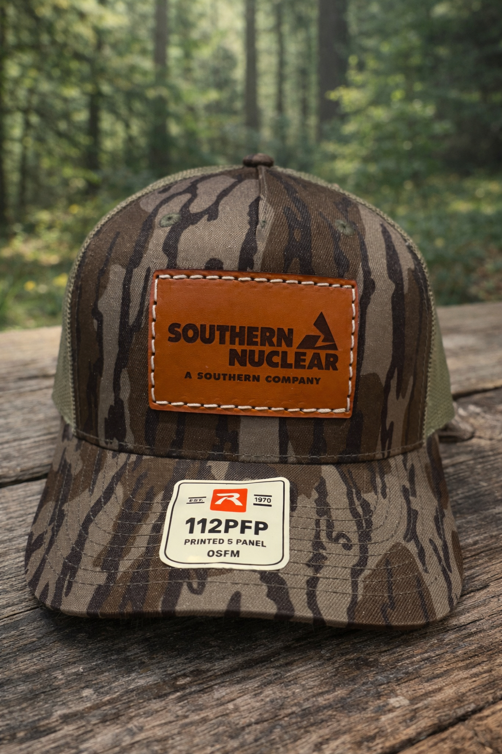 Southern Nuclear Camo Richardson 112PFP Custom Hat