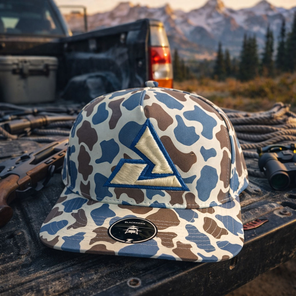 Zapped Blackhawk Puff Embroidered SOCO