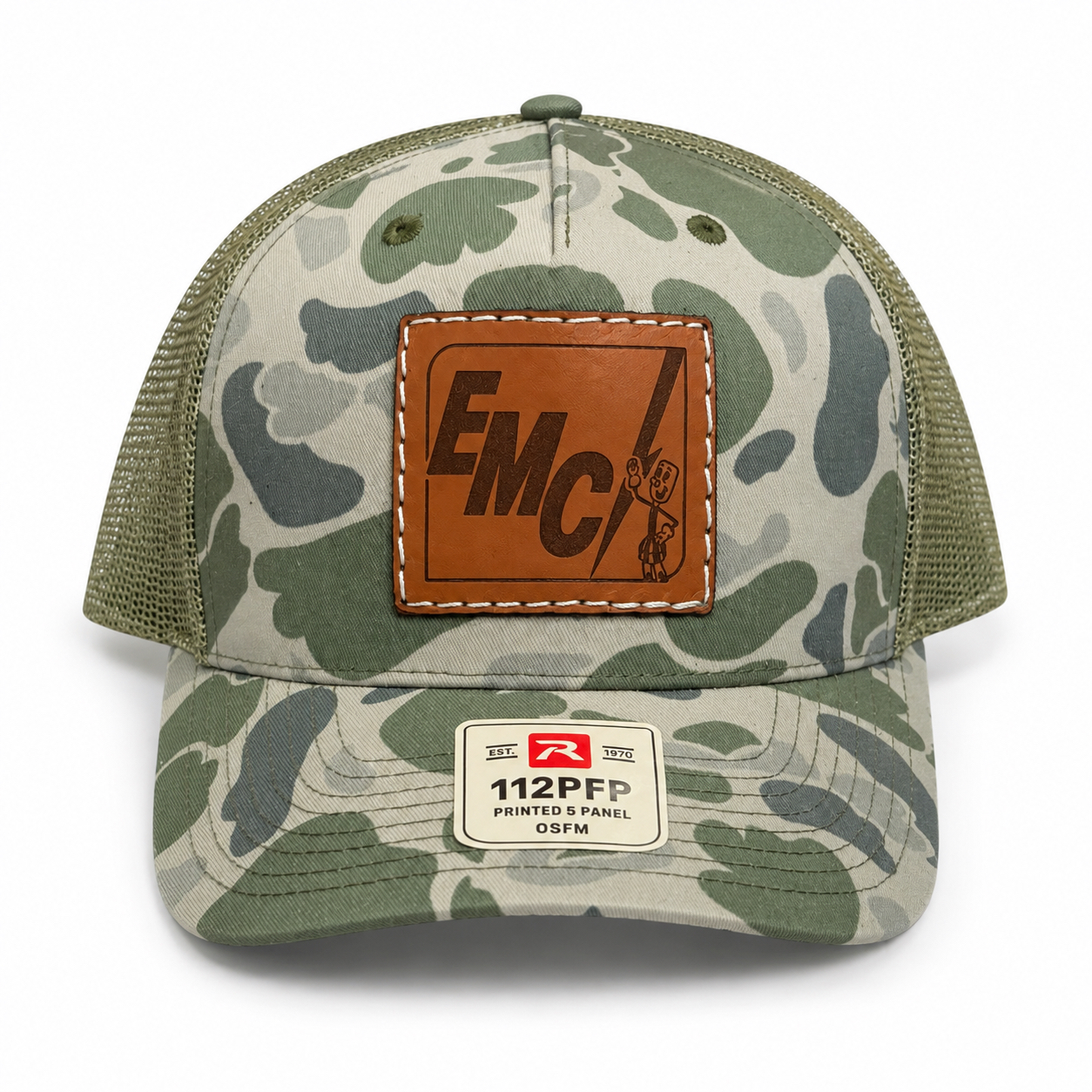 EMC Camo Richardson 112PFP Custom Hat