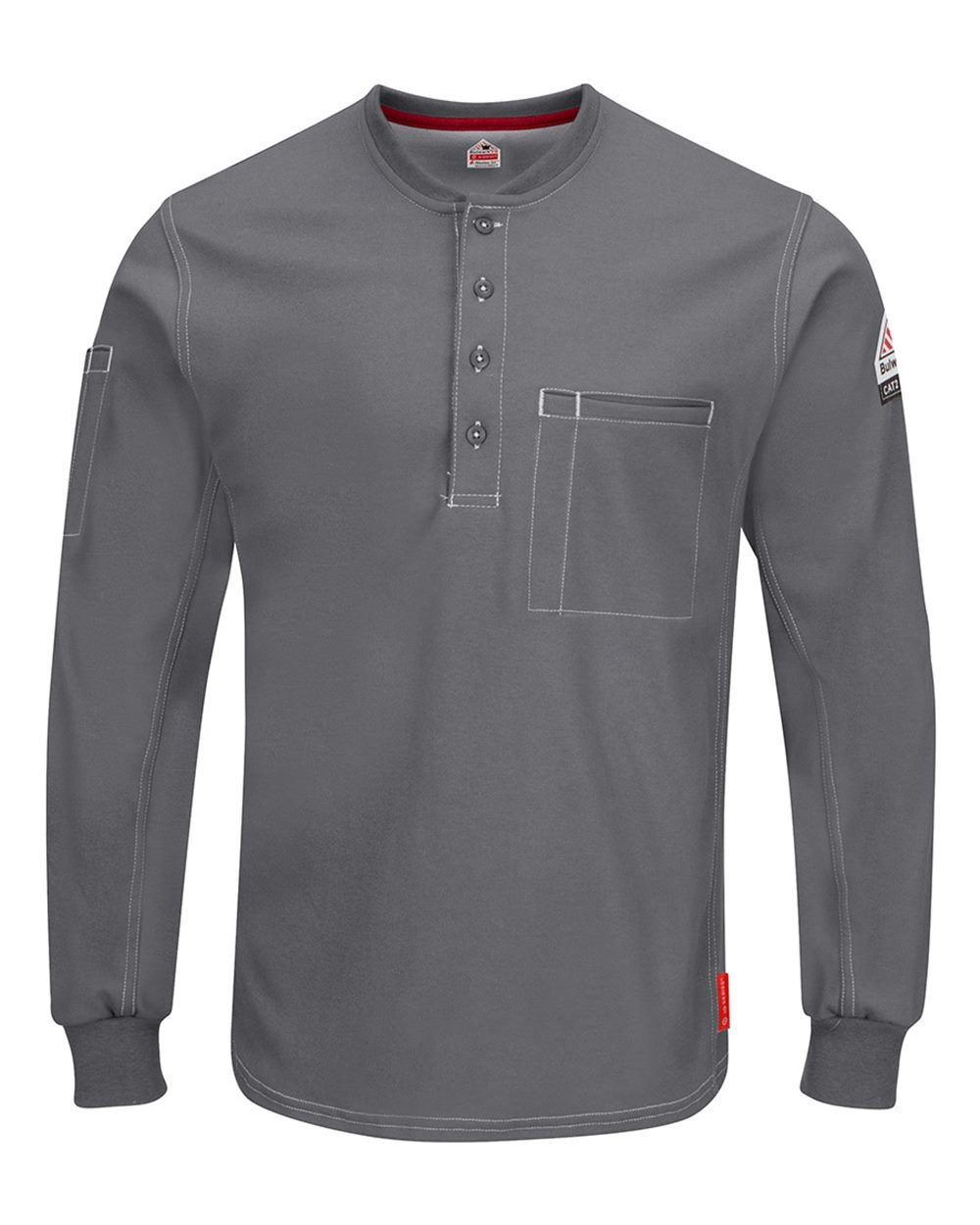 Bulwark QT40 iQ Plus FR Henley in Charcoal