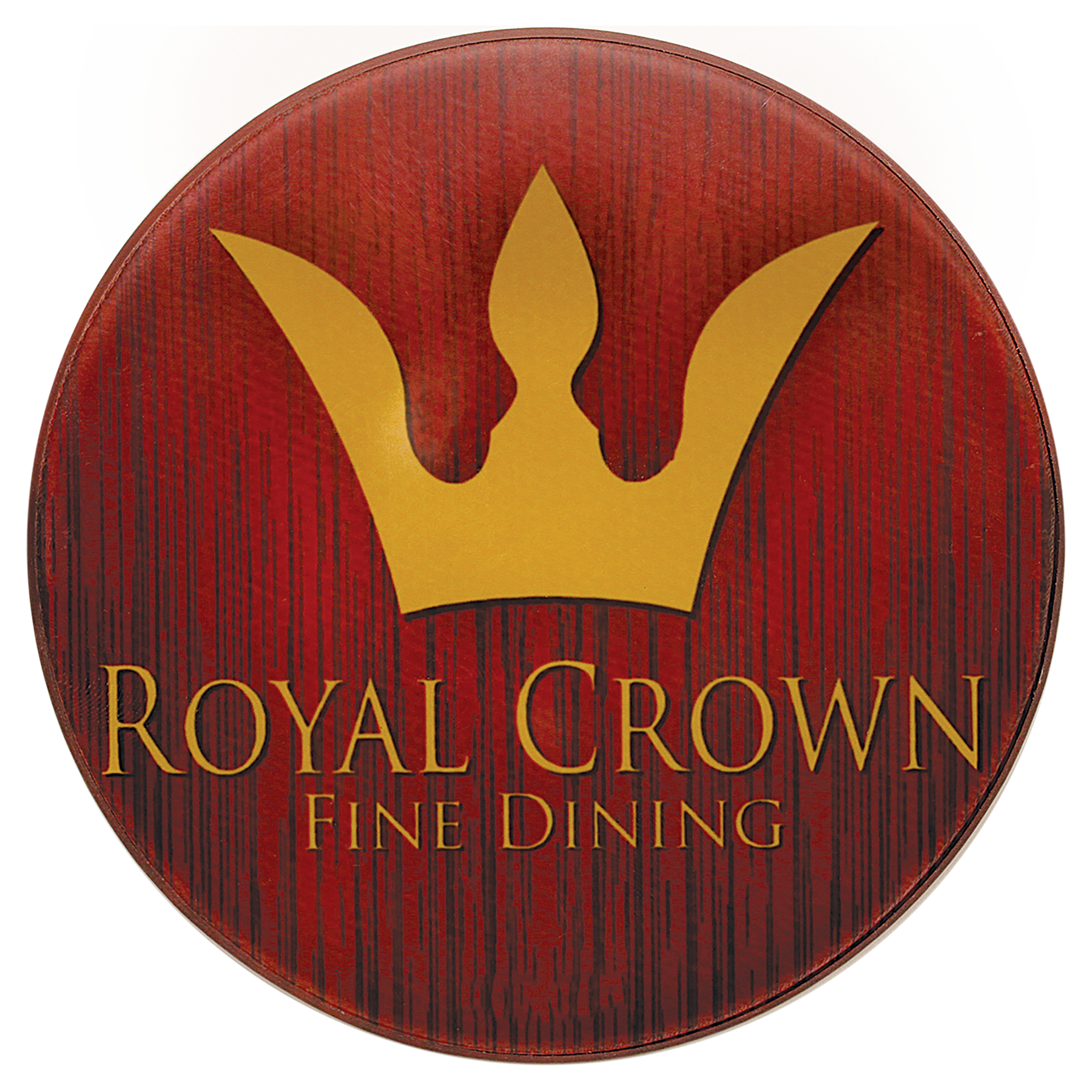 Custom Full-Color Glass Coaster – 4" Round