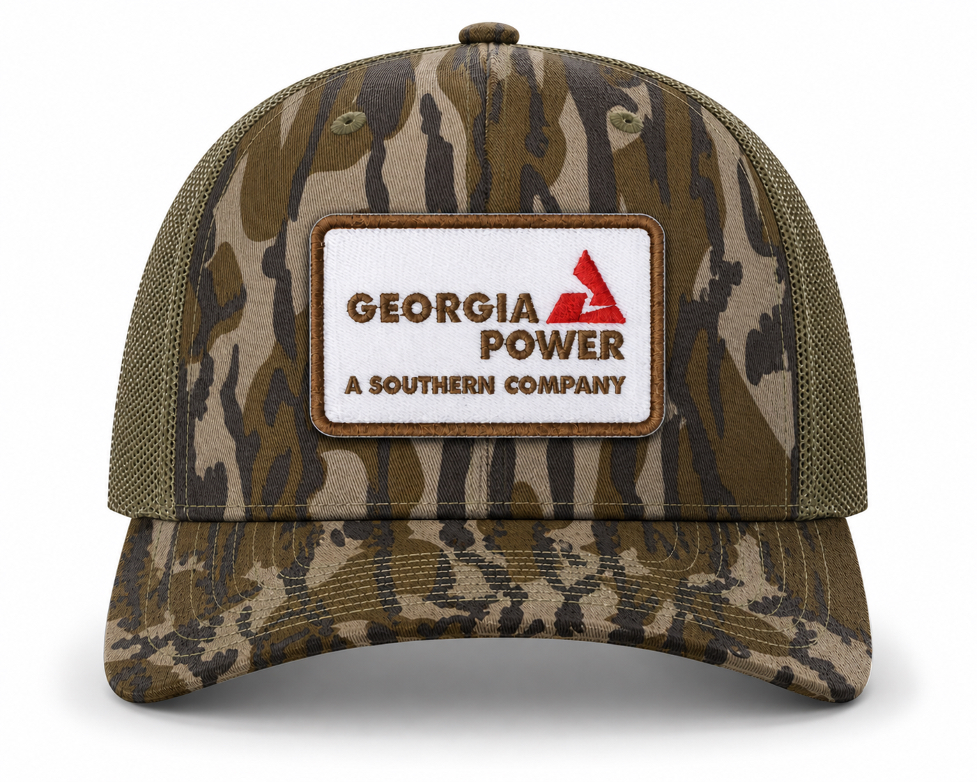 Embroidered SOCO GA Power Patch Camo Richardson 112PFP Custom Hat
