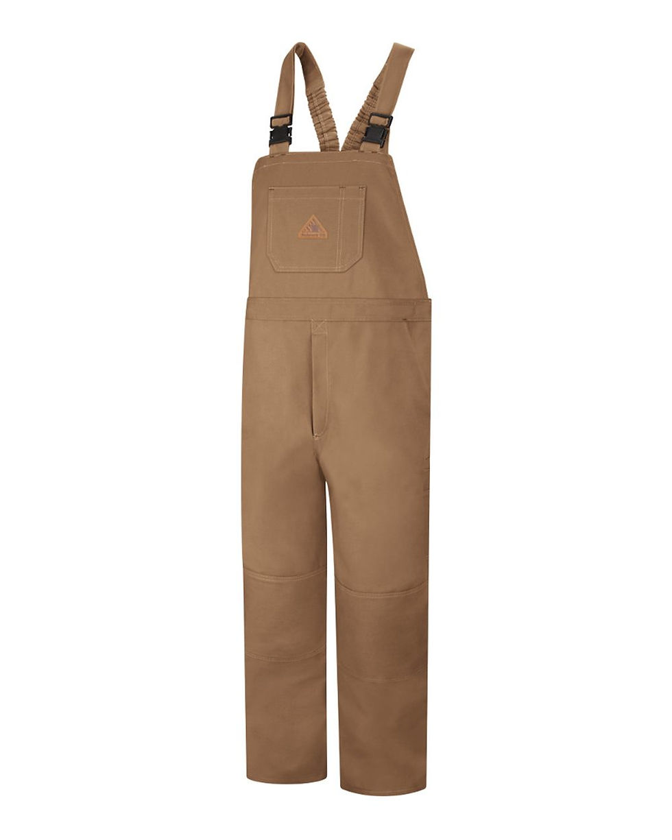 Bulwark BLF8 FR Duck Bib Overall in Brown Duck