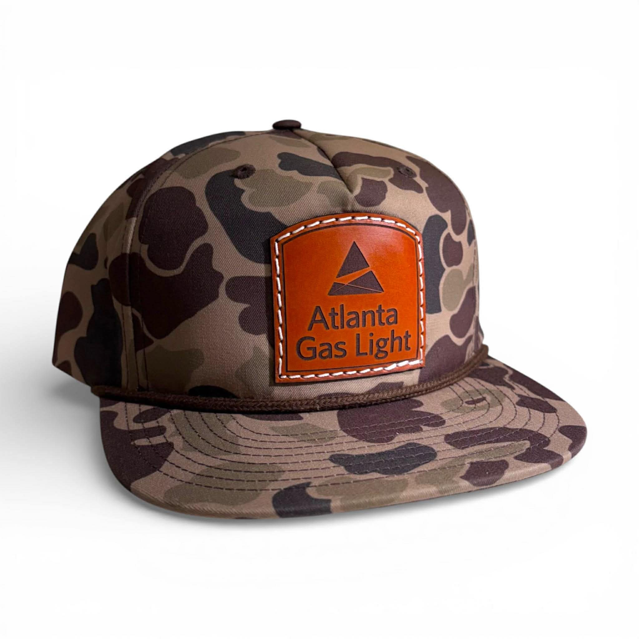 Atlanta Gas Light Camo Richardson 256 Rope Hat