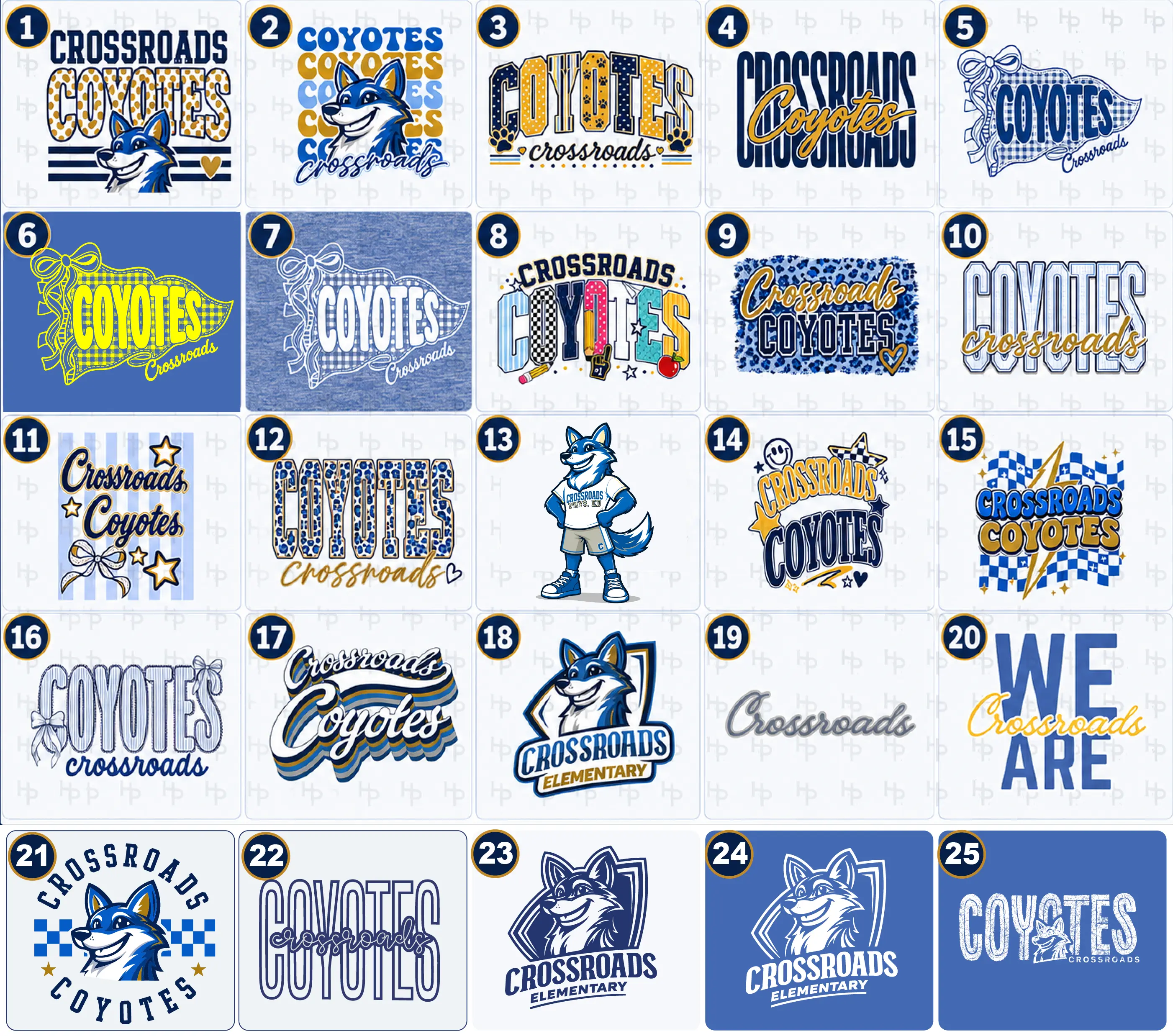 Crossroads Coyotes Tee — Comfort Colors (Choose Your Design)
