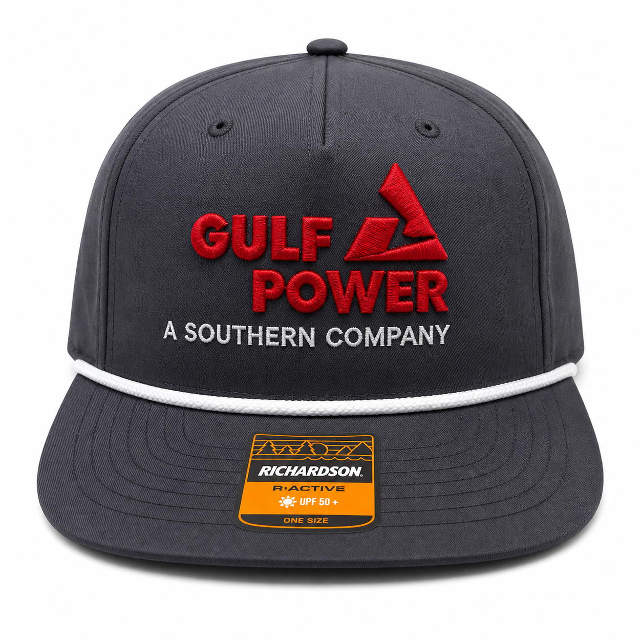 GULF POWER Embroidered Old School Logo Richardson 256 Rope Hat