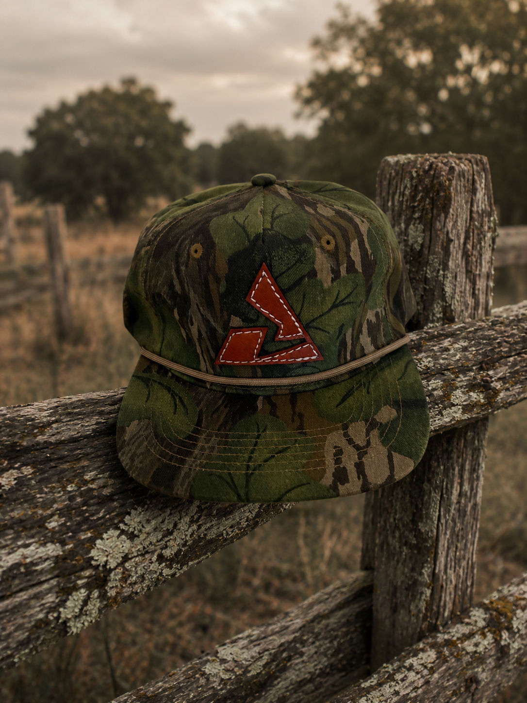 Goat Rope Lost Hat Co Leather Stitched Patch SOCO