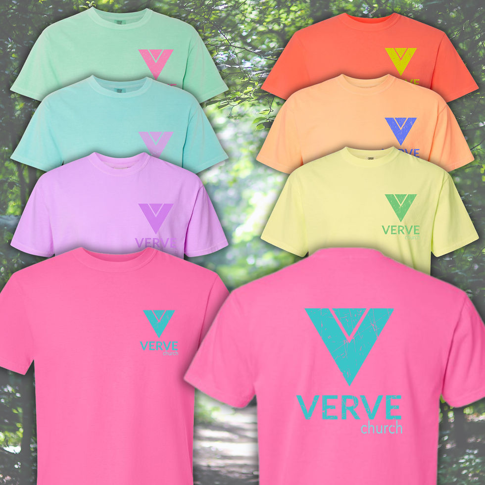 Bright Verve Church Comfort Colors T-Shirt