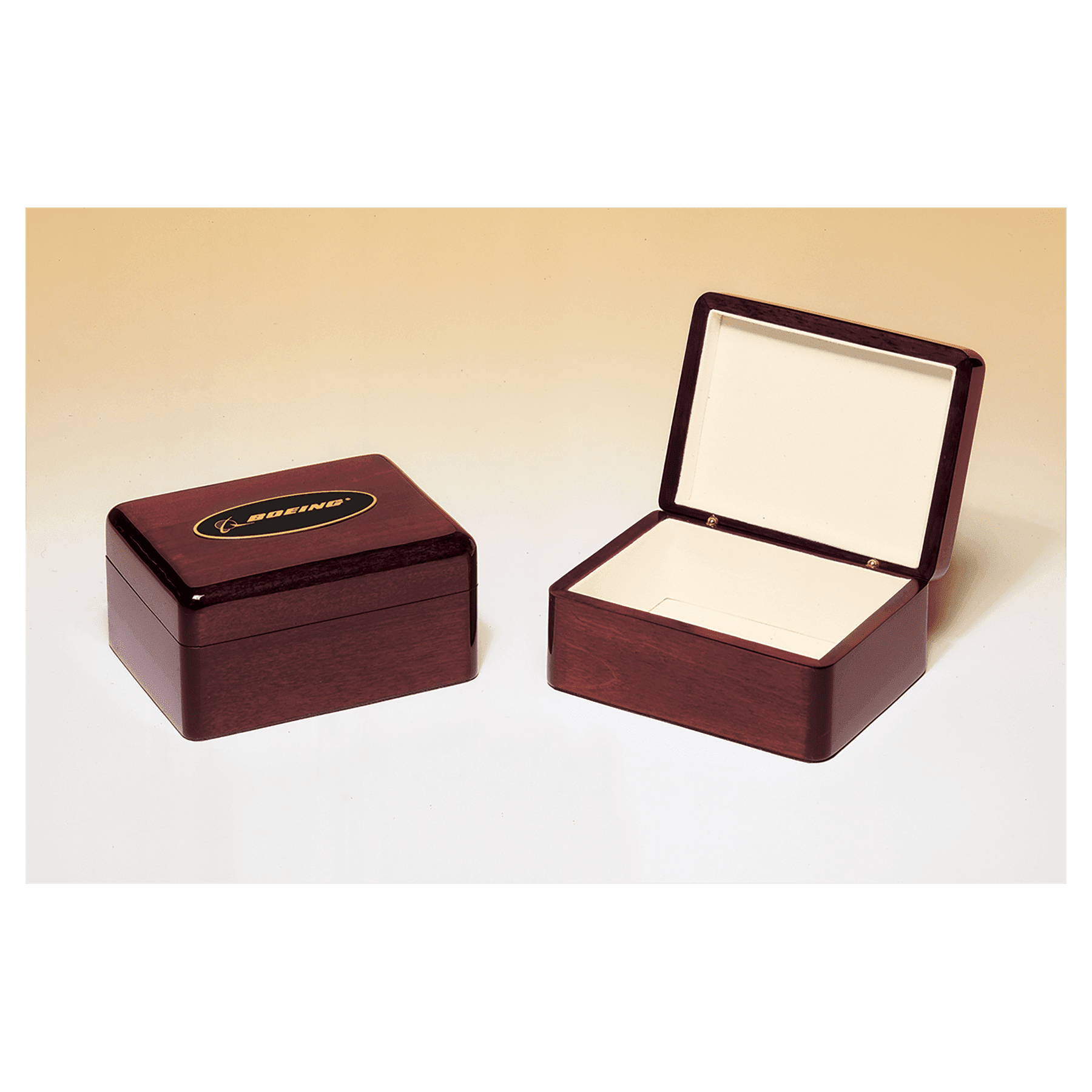 Engraved Rosewood Piano Finish Keepsake Box – 5 5/8" x 4 3/8"