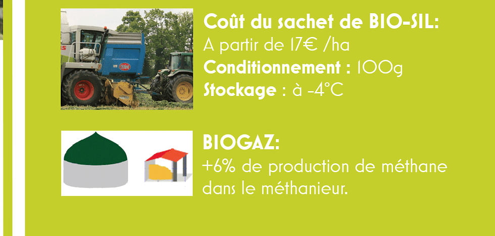 Miniature : BIOGAZ /BIO-SIL : Conservateur d'ensilage