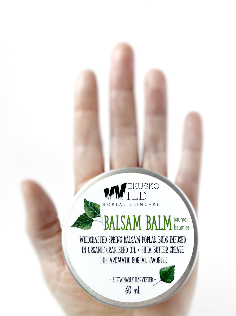 Thumbnail: balsam balm of Gilead natural shea butter organic skin care made in Manitoba Canada